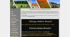 Desktop Screenshot of hampsteadnorreys.org.uk